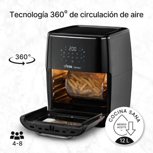 FREIDORA AIR FRY UFESA SENSEI 12L DIG
