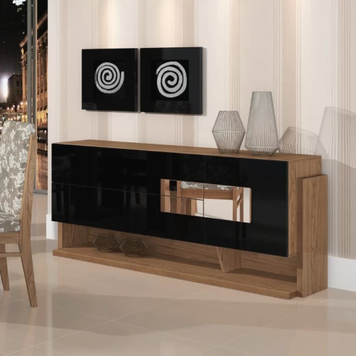 BUFFET LOPAS COPACABANA EBANO/GRAFITE