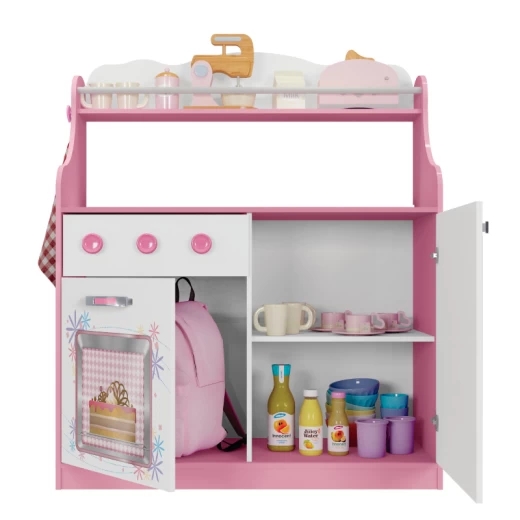 PORTA JUGUETES ESTRELA 17599 KITCHEN BLANCO ROSA