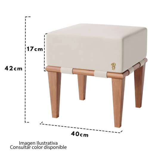 PUFF BURITI CHARLES B159 MARRON 4565