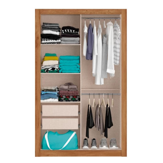 ROPERO CARRA 83531380 FREIJO TITANIO