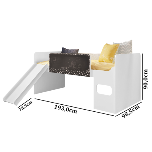 CAMA ESTRELA 23103.23110 LOUSA PLAYGROUND