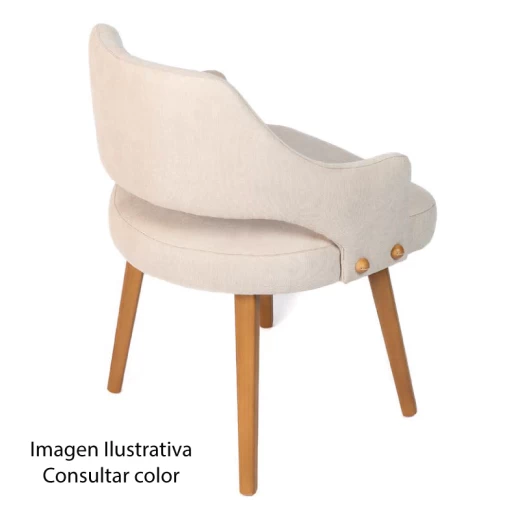 SILLA OCRE 617 FLORENZA 6UDS LINHO 78