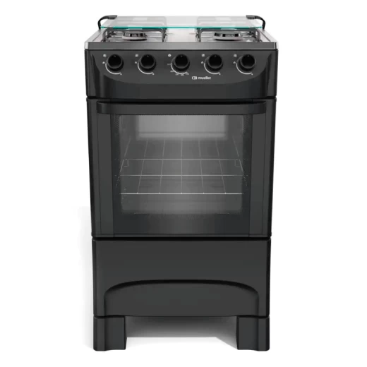 COCINA MUELLER MODERATTO MFI4BA 4 HORN. NEGRO