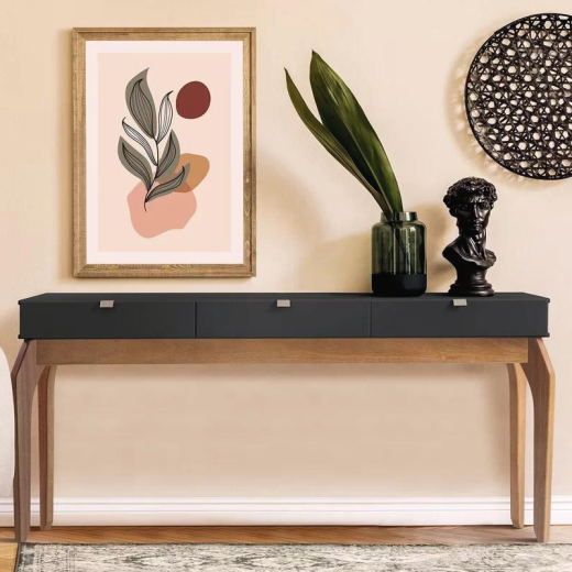 APARADOR AGILE 16121 PEGASI 1730X500 LACA NEGRO 3G