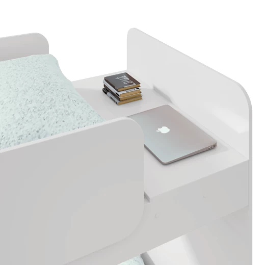 CAMA BELICHE LOPAS OLGA 0.90 C/LED BLANCO 5128