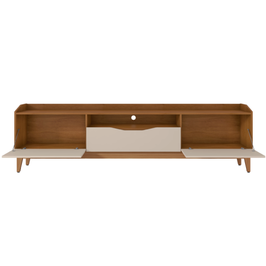 RACK CASA D 72345 RAVENA1.60 CEDRO/OFF WHITE