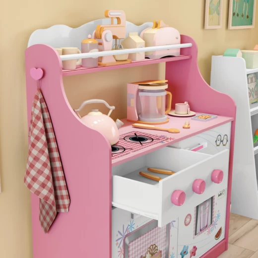 PORTA JUGUETES ESTRELA 17599 KITCHEN BLANCO ROSA