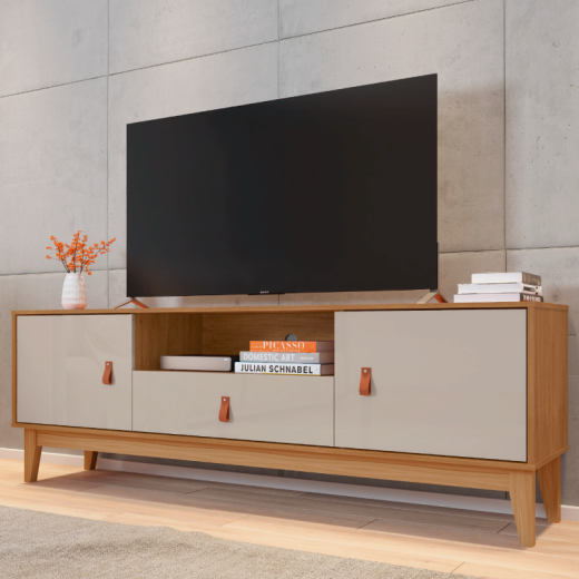 RACK CASA D 96345 ESMERALDA PLUS 1.60 CEDRO/OFF WHITE