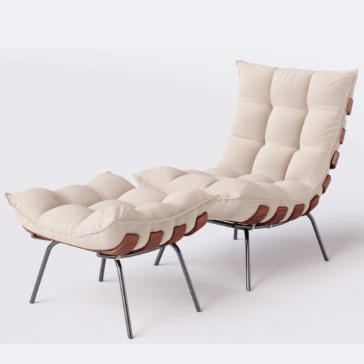 POLTRONA BURITI COSTELA A65 MARRON 4777