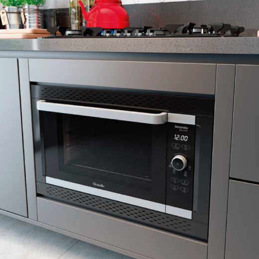 HORNO ELEC. MUELLER DECORATO NEGRO 44L GRILL