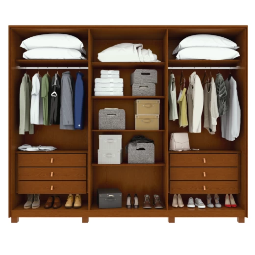 ROPERO LOPAS OLLIE 6P C/ESP FRASSINO  58763