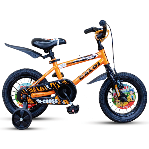 BICI. CALOI X-CROSS 12 NARANJA 1745NA