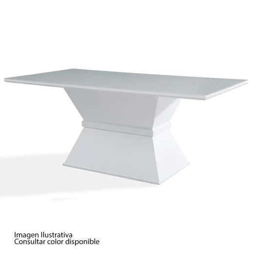 MESA AGILE JULIA 1321V 1400X1400 CARVALHO/PRETO