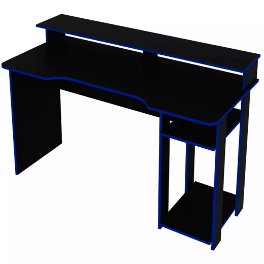 MESA GAMER TECNO ME4153.0003 NEGRO/AZUL