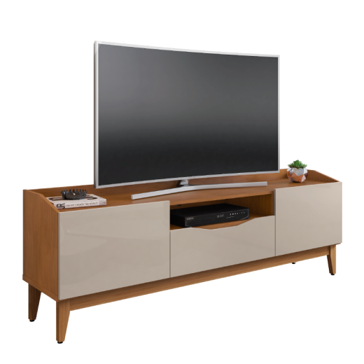 RACK CASA D 72345 RAVENA1.60 CEDRO/OFF WHITE
