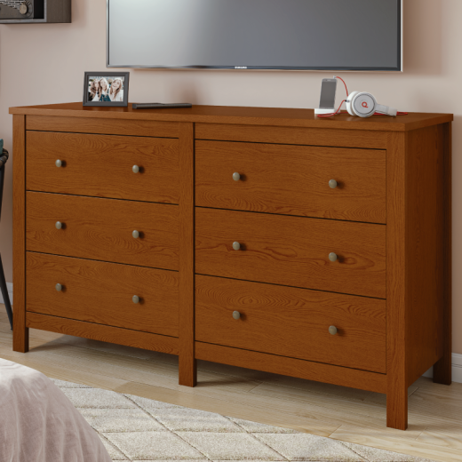 COMODA LOPAS MAGGIORE HORIZ FRASSINO C/6 CAJONES
