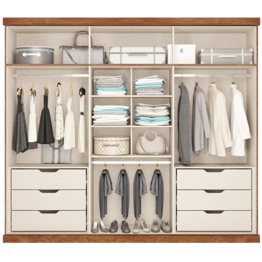 ROPERO CARRA 1159 FREIJO TITANIO