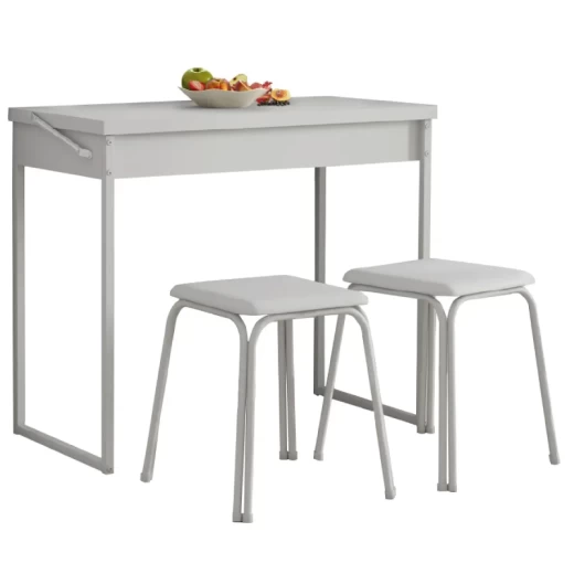 MESA PLEGABLE CARRA 1590 2 TAB. BLANCO
