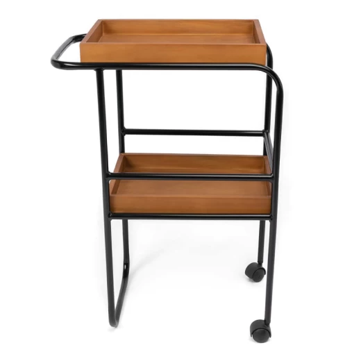 CARRITO MULTIUSO OCRE 444 SAN DIEGO IMBUIA/NEGRO