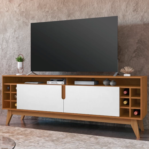 RACK CASA D 78126 WINE 1.60 CEDRO/BLANCO