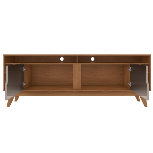RACK CASA D 77588 WINE 1.35 CEDRO/CINZA PEROLA