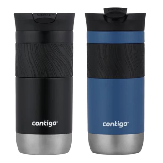 COMBO CONTIGO SNAPSEAL 473ML X2 NEGRO/AZUL