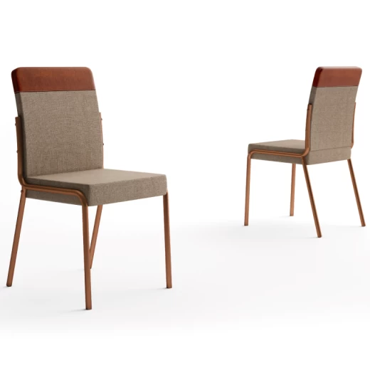 JGO DE COMEDOR CARRA DELI 1593 4S 1739 NOGAL FREIJO ROS