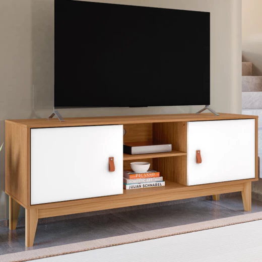 RACK CASA D 95126 SAFIRA PLUS 1.35 CEDRO/BLANCO