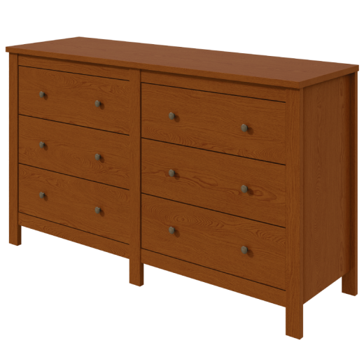 COMODA LOPAS MAGGIORE HORIZ FRASSINO C/6 CAJONES