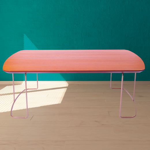 MESA CENTRO ACTIVA 3502 METALIC PINHAO B/DO 1000X600