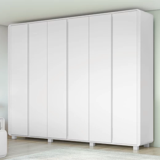 ROPERO LOPAS LOOP 6P BLANCO