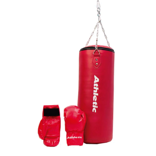 BOLSA DE BOXEO ATHLETIC ACAT14766 15KG + GUANTE