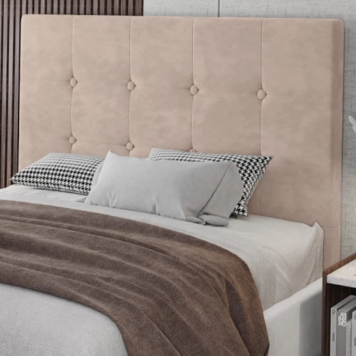 CABECERA EMMA LUNA 193X126X7 T.SD BEGE
