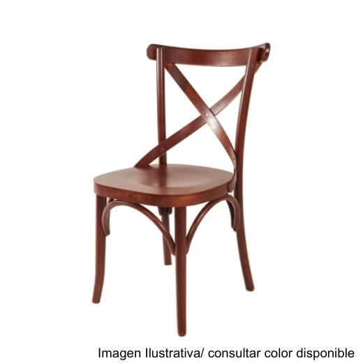 SILLA FIORI X 4UN 3005-192 EBANO