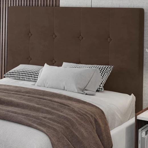 CABECERA EMMA LUNA 160X126X7 T.SD MARRON