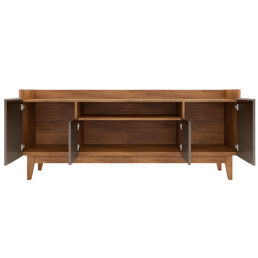 RACK CASA D 71588 ADRIA 1.58 CEDRO/CINZA PEROLA