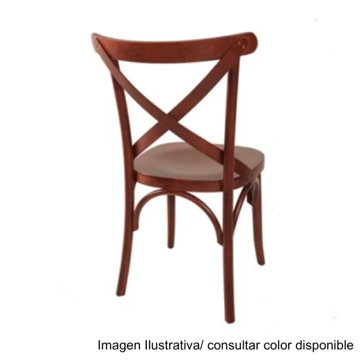 SILLA FIORI X 6UN 3005-192 EBANO