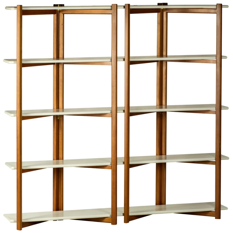 ESTANTE ARMIL MARSELLA 2M NOGUEIRA M4 2100102