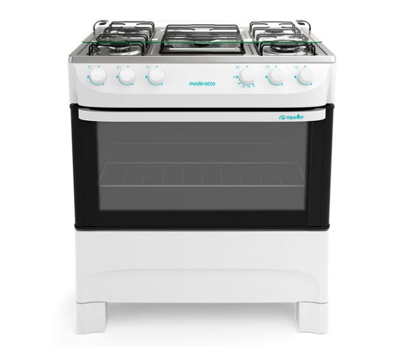 COCINA MUELLER MFI5BA MODERATTO 5 BOCA BL