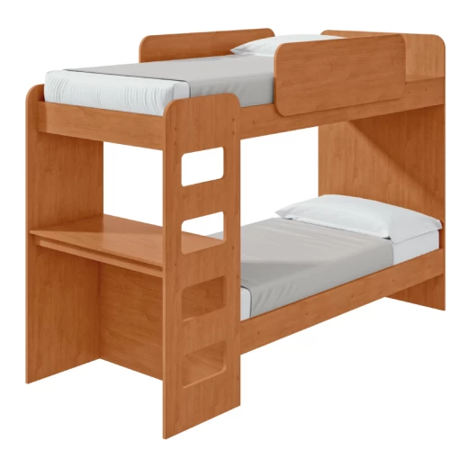 CAMA BELICHE LOPAS OLGA 0.90 C/LED AMENDOA CLEAN 512640