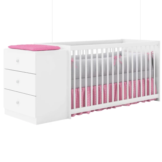 CUNA ESTRELA 22428 COMODA GUTTI BLANCO