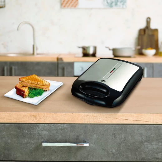 SANDWICHERA TOKYO EDTSMINOX 4 PANES INOX TRIANGULO
