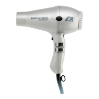 SECADOR DE PELO PARLUX 3200 PLUS 933/770 PLATA
