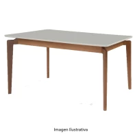 MESA EUCLAR LIMA 220X110 CAPUCCINO/OFF