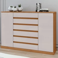 COMODA LOPAS VEDRA 7CAJ2PTAS AMENDOA CLEAN /OFF WHITE 7