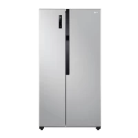 HELADERA LG SBS GS51MPP 509L INOX