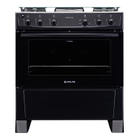 COCINA ATLAS MONACO 5B PLUS C/ENC NEGRO