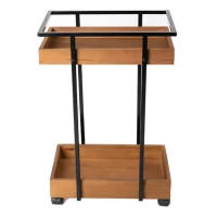 CARRITO MULTIUSO OCRE 629 BALI IMBUIA/NEGRO