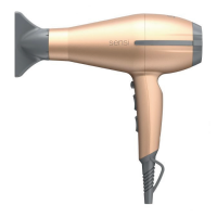 SECADOR DE PELO GAMA 914//3744 DORADO TEMPO 5D SENSI